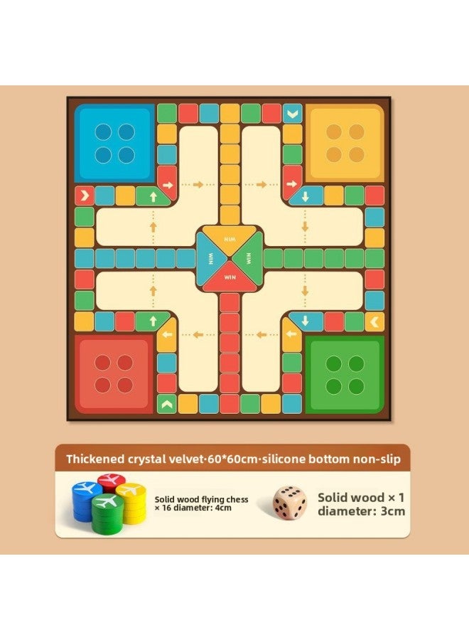 X3R Flying Chess Carpet Large Size Children's Version Puzzle Pupil Adult Version Super Large Rich Two-in-One